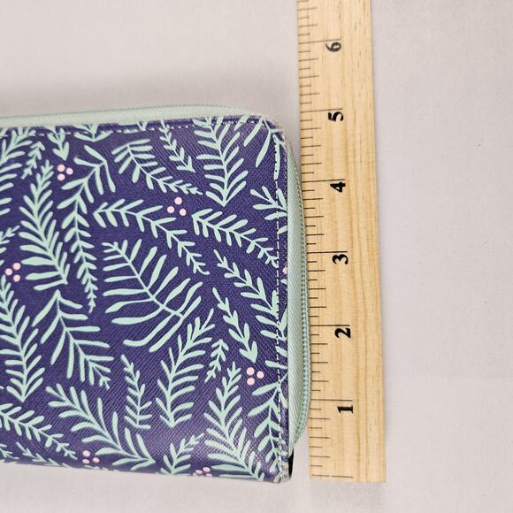 Filofax Saffiano Personal Compact Zip Organizer Spiral Wallet Travel Case Budget - Picture 12 of 13